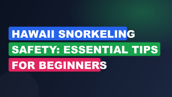 Hawaii Snorkeling Safety: Essential Tips for Beginners